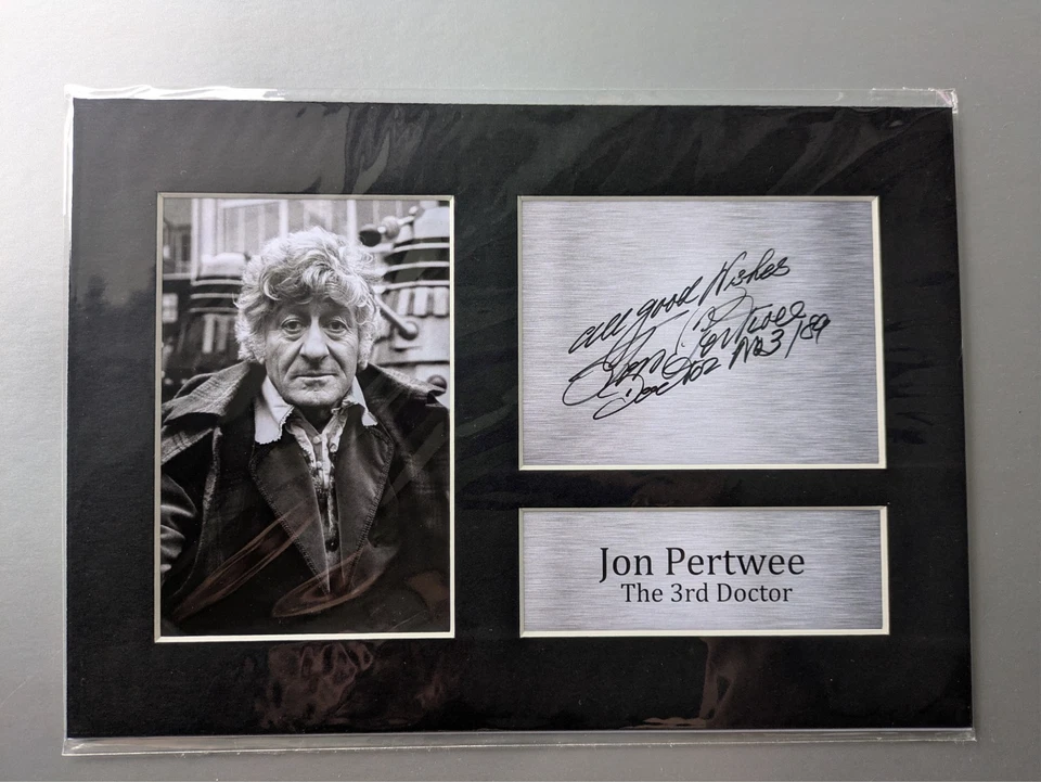Alle 14 Doktoren / Dr. Doctor Who HWC Trading Autogramm (Druck) All doctors - Bild 4 von 4