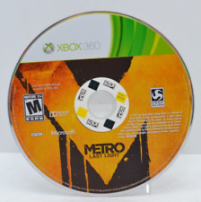 Metro: Last Light (Microsoft Xbox 360, 2013) Game Disc Only Tested & Working