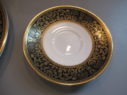 Minton Bone China England Grandee (2) 5 PC Place Settings Three Plates Cup Sauce - Picture 5 of 17