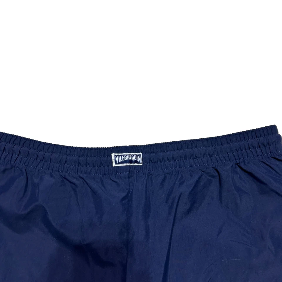 Pantalones Cortos de Natación Vilebrequin Para Mujer 10 Azul Marino Cordón Elastizados Playa Piscina Foto 3 de 4