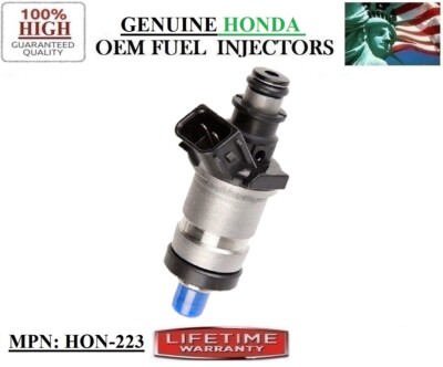 6x OEM Honda//Keihin Fuel Injectors for 1986-1991 Honda 1.6 1.8 2.0 2.1 2.7 B20A5