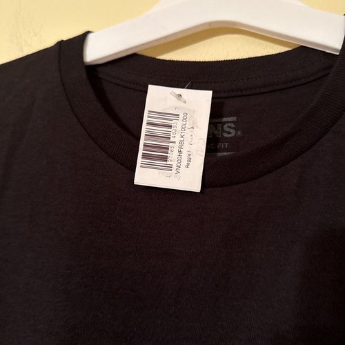 VANS T-Shirt Adult Mens Large Black Crew VANS 66 Classic Fit.SUGS RETAIL-(30.00) - Picture 4 of 11