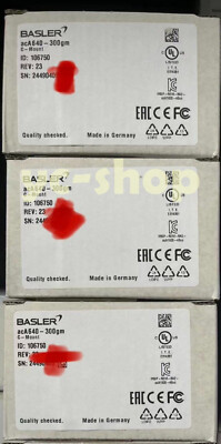 1 New BASLER acA640-300gm Industrial Camera Fast Shipping via FedEx or DHL