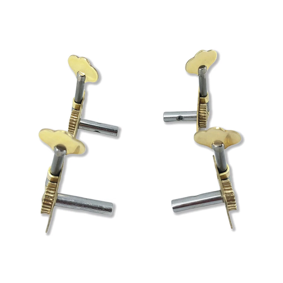 1Set (4pcs) 4/4 Cello peg 4string Brass Cello String Tuner Tuning Adjuster - Image 2 of 4