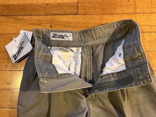 VINTAGE Zeppelin Pants Boy’s 10 Grey 90s - Picture 6 of 13