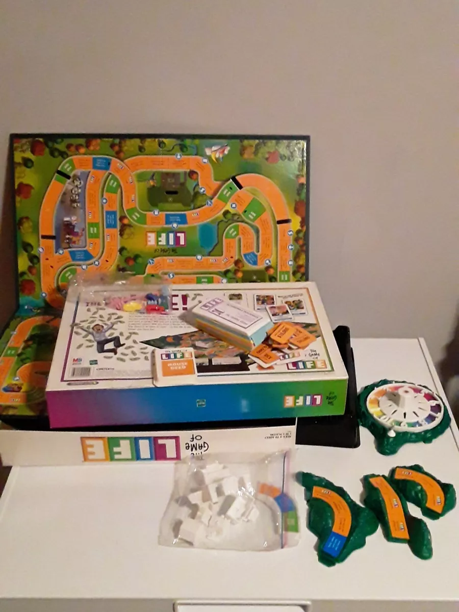 The Game Of Life 2002 Board And Instructions Only Hasbro