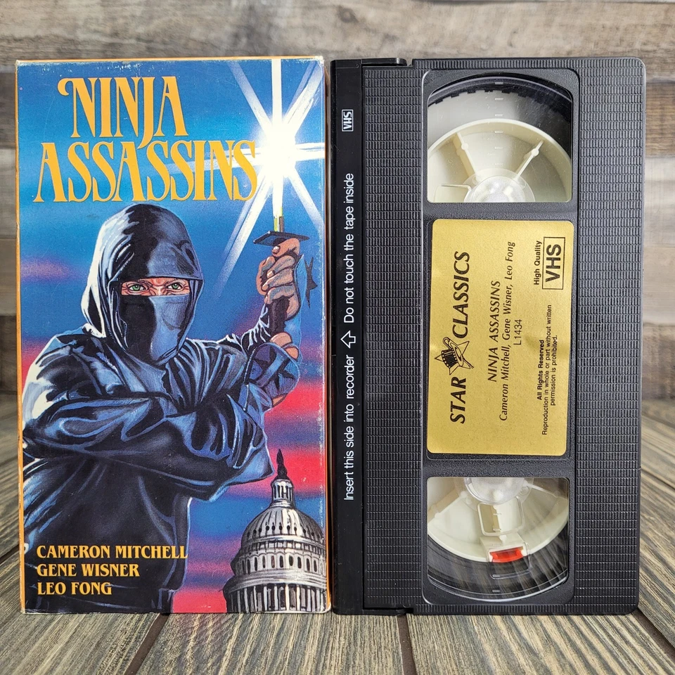 Ninja Assassins: AKA Enforcer From Death Row (VHS) Leo Fong Cameron Mitchell - Image 3 of 4