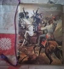 CALENDARIO CARABINIERI REALI 1975 - ORIGINALE CORDONCINO CONDIZIONI MOLTO BUONE 