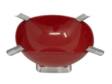 THE 'Smokin Ash' Quadrangle (Red) Cigar Ashtray