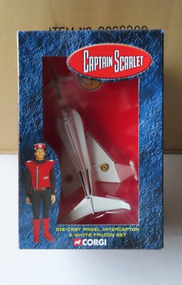 Captain Scarlet Die-Cast Angel Interceptor & White Falcon Set von Corgi im Jahr 2006