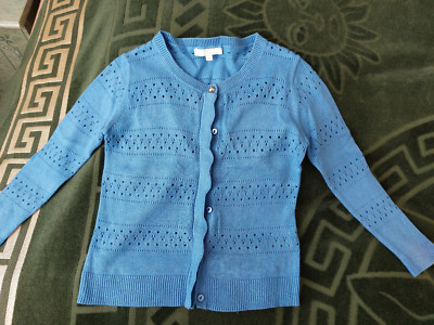 CHLOE Striekjacke/Pullover Mädchen Blau Gr 4 Jahre Top Zustand