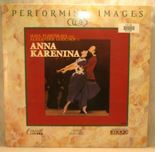 Laserdisc x  Anna Karenina  Plisetskaya Godunov  Performing Images