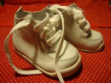 Kidgets Baby Toddler Girl Boy Ankle Support Shoes Lace-up White Sz 4   335