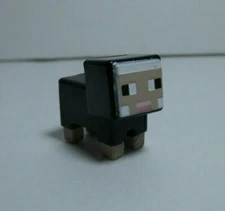 Minecraft Mini-Figure Netherrack Series 3 1" Black Sheep Figure Mojang