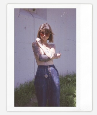 Art nude model Sawyer Instax Wide Instant Film Print