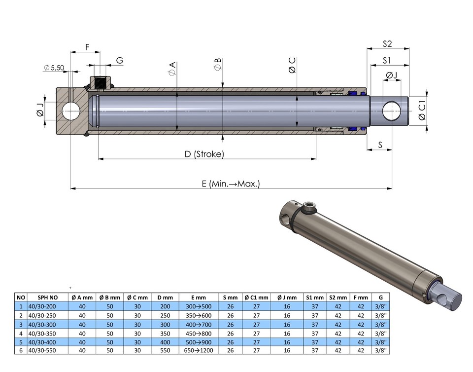SMC Miniaturzylinder CDJ2D-SZ - Einfachwirkend - Federkraft Eingefahren - Mit Gabelbefestigung Kolben %c3%98 10 Oder 16 Mm 20610cdj2dsz 6470 SMC Miniaturzylinder CDJ2D-SZ - Einfachwirkend - Federkraft Eingefahren - Mit Gabelbefestigung Kolben %c3%98 10 Oder 16 Mm 20610cdj2dsz 6470
