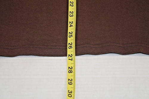 Penguin Shirt VTG Original Penguin Munsingwear Size L 00s Brown Blue Penguin - Picture 9 of 10