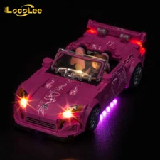 LocoLee LED Light Kit for LEGO 77241 2 Fast 2 Furious Honda S2000 Lighting Set