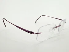 Silhouette 7719 Titan Eyeglasses FRAMES 6056 Purple ..[]17-130 Titanium K838