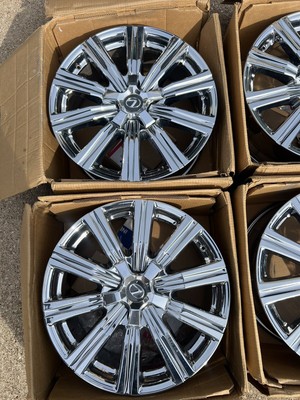 2022 Lexus Lx570 Chrome Wheels