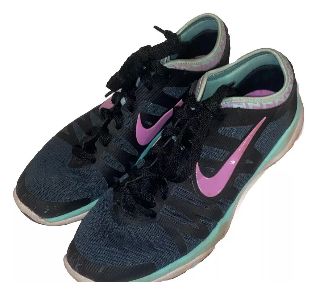 Nike Flex Supreme Femme Taille 9,5 TR 3 Bas Noir avec Rose Nike 683138 008
