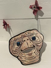 E.T. The Extra-Terrestrial Cardboard Mask w Spinners Vintage Rare ET