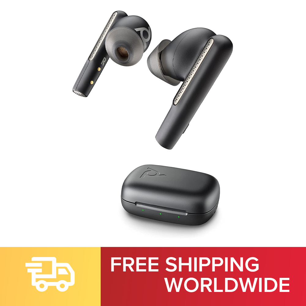 Poly Voyager Free 60 Wireless Earbuds Noise-Canceling Mic Active