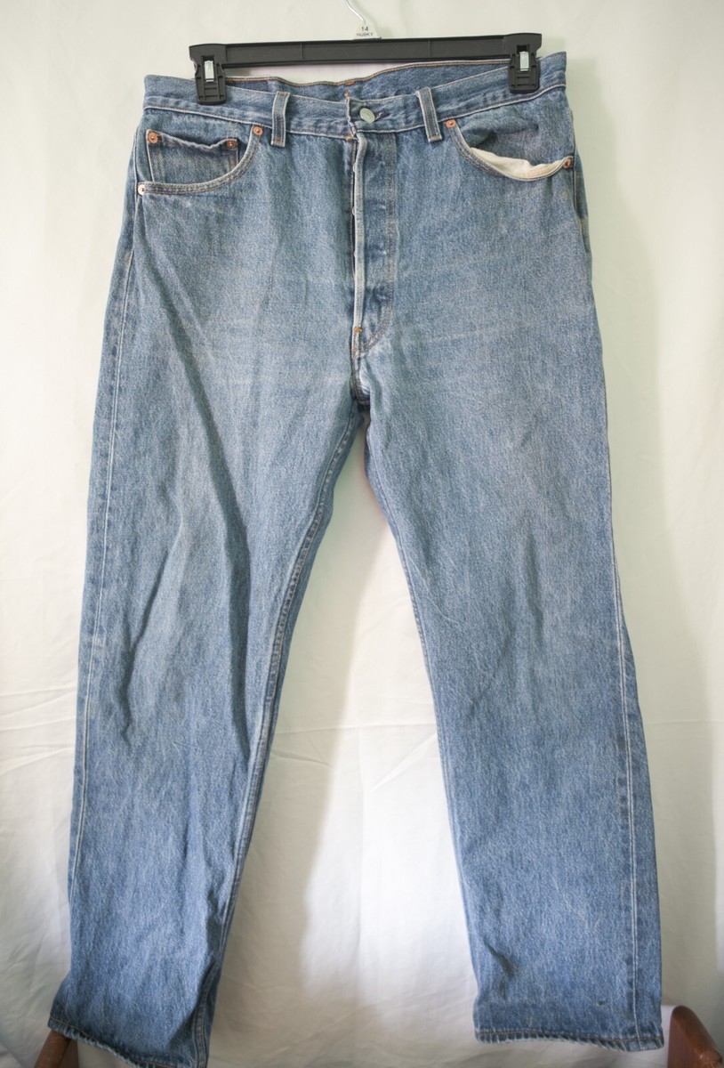 パンツ Levis 501Used Denim Made in USA W29 L36 s-l1200.jpg