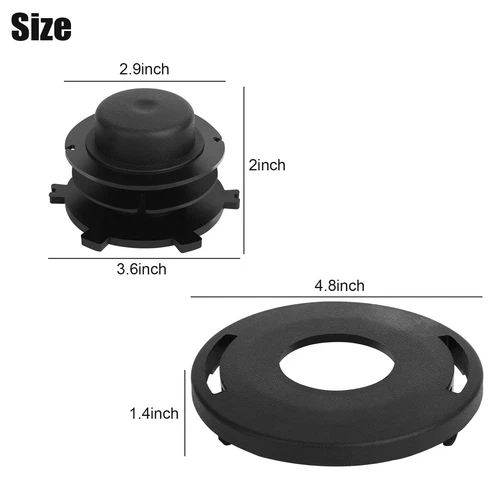2x Trimmer Head Spool for Stihl Autocut 25-2 FS44 FS55 FS80 FS83 FS85 FS90 FS100 - Picture 9 of 10