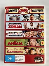 Animal/Benchwarmers /Paul Blart-Mall Cop/Tallageda Nights/ You Don’t Mess… DVDs