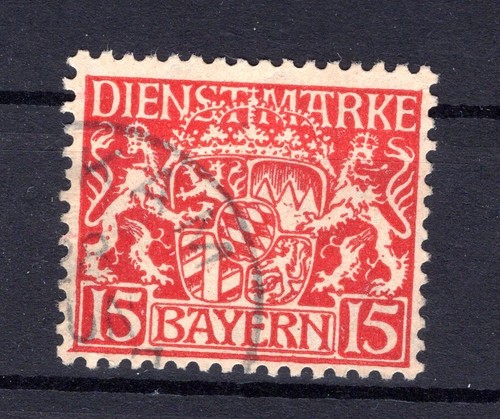Bavaria Service 19vb Color Stamped Certified (79062