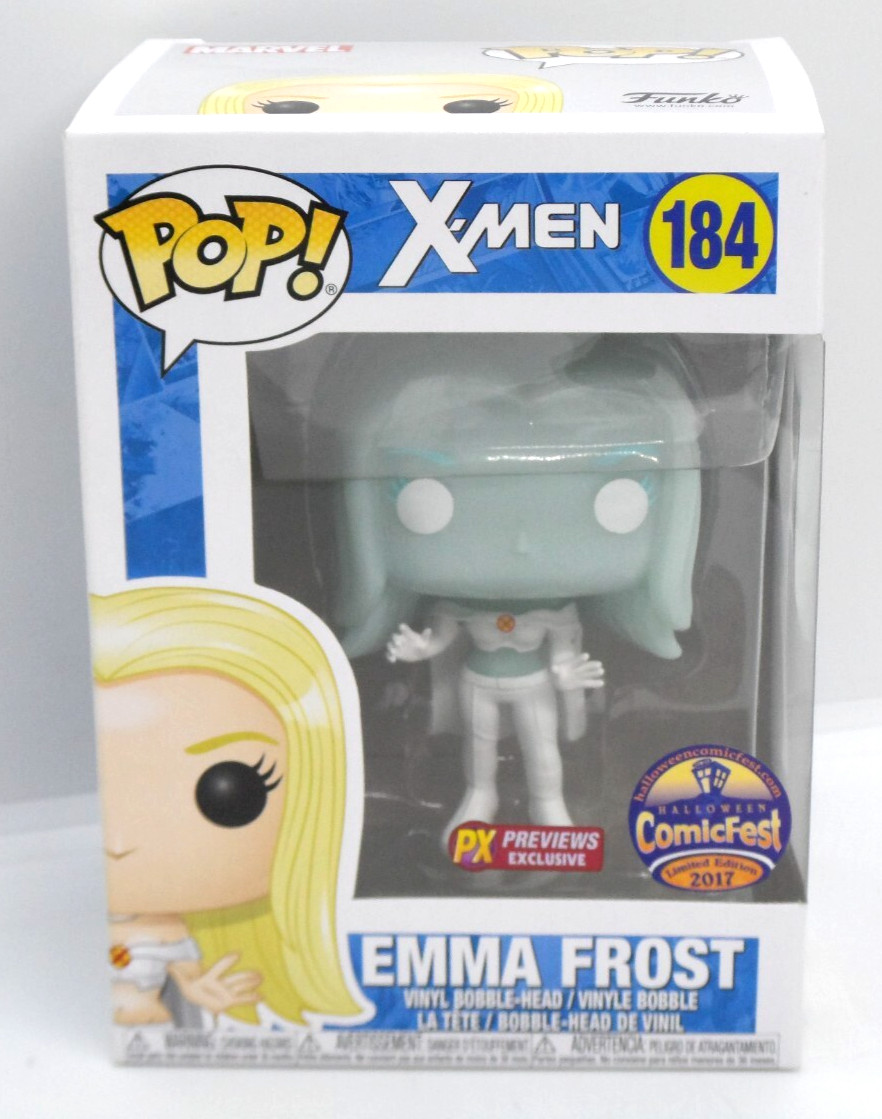 Funko Pop! X-Men #184 Emma Frost - Px Exclusive Halloween Comicfest 2017 Le Nib