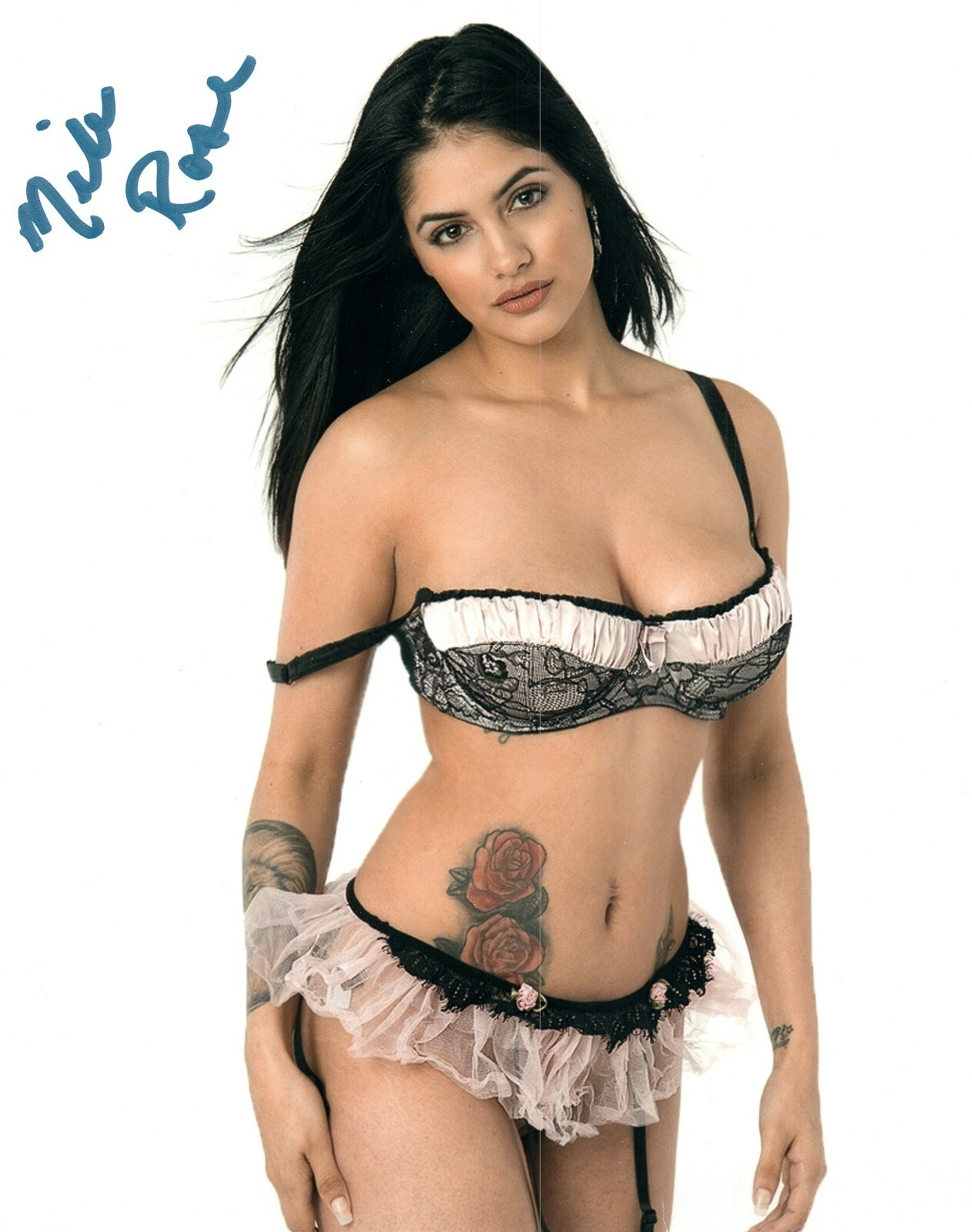 Mila Rose Latina Model Signed 8x10 Photo #3B Nude, Pin Up, Glamour Model |  eBay