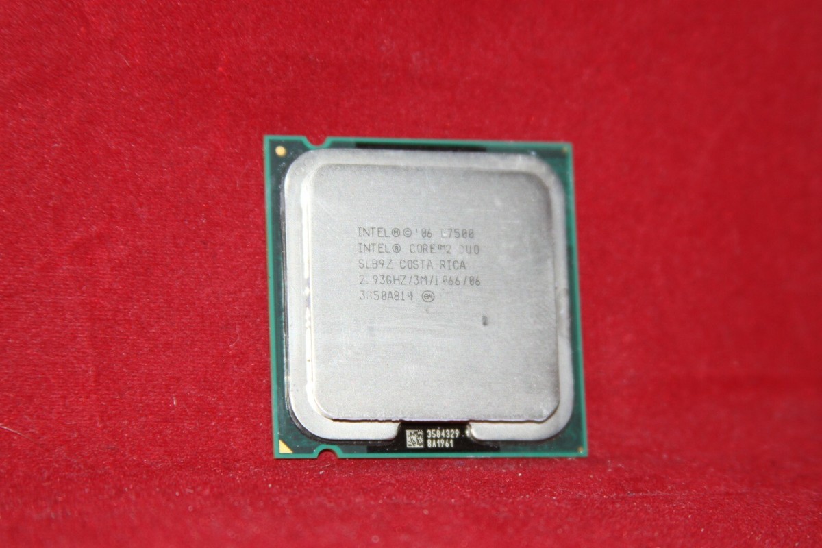 CPU Socket 775 (LGA775) Intel Core Duo E7500 3MB