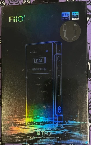 FiiO BTR7 Headphone Amp Bluetooth Receiver High Resolution Portable DAC SEALED