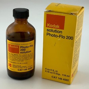 Vintage Kodak Photo-Flo 200 Solution CAT 146 4502 DD211