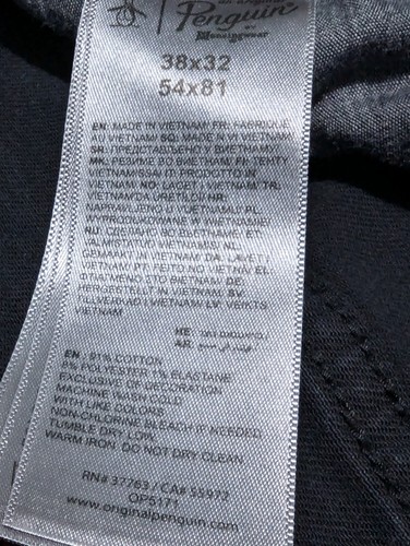 Penguin The Dune Slim Fit Jeans | Size 38x32 | Black | Men's - Picture 7 of 12