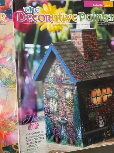 The Decorative Painter Magazine Lot Tole Qty=10 2003-2007 - Picture 6 of 11