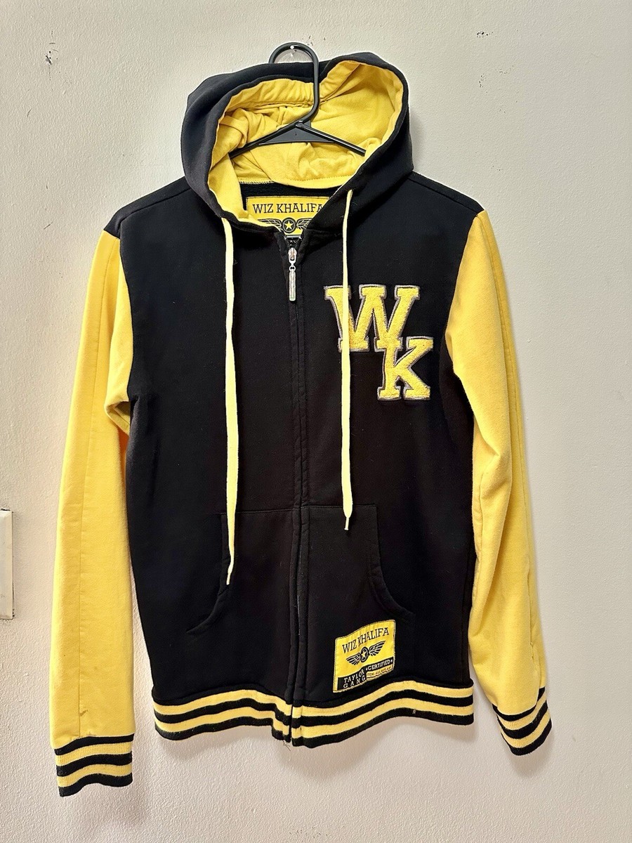 TAYLOR GANG ウィズカリファ　ジャケット Wiz Khalifa Hoodie Jacket Men's Small Black Varsity Taylor