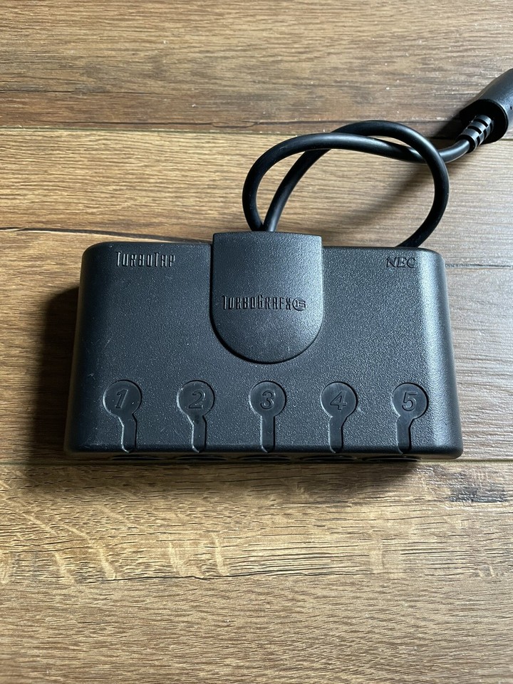 TurboGrafx 16 TurboTap OEM Multiplayer Accessory Adapter TG16 Multitap Turbo Tap eBay
