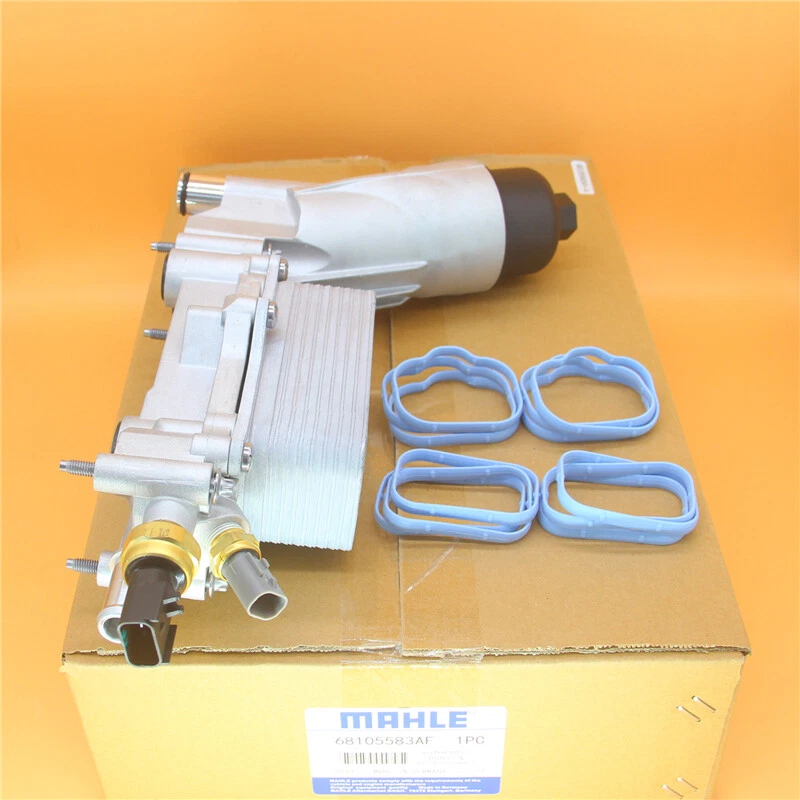 Carcasa de filtro de aceite de motor de aluminio para Dodge Ram Chrysler Jeep 2011-2016 3,6 L Foto 3 de 4