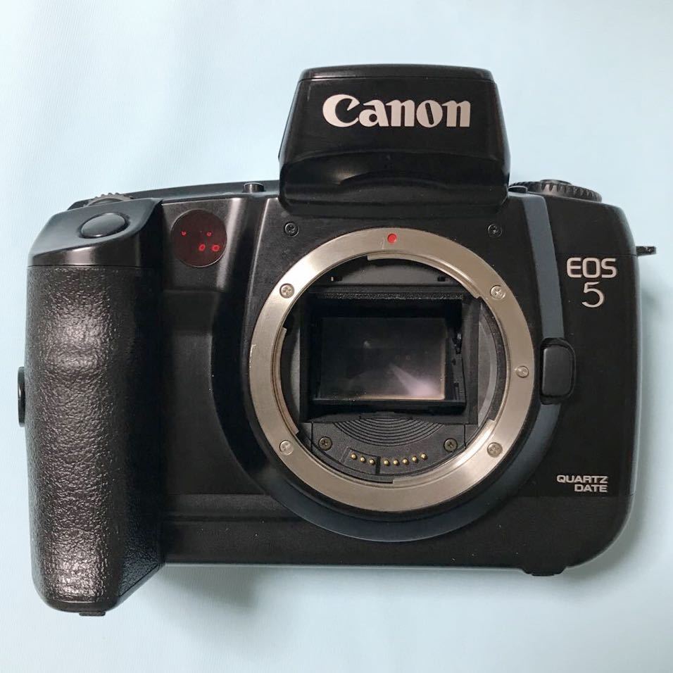 Canon EOS 5 QD 35mm AF Film Camera Black Body From Japan Canon EOS 5 QD 35mm AF Film Camera Black Body From Japan