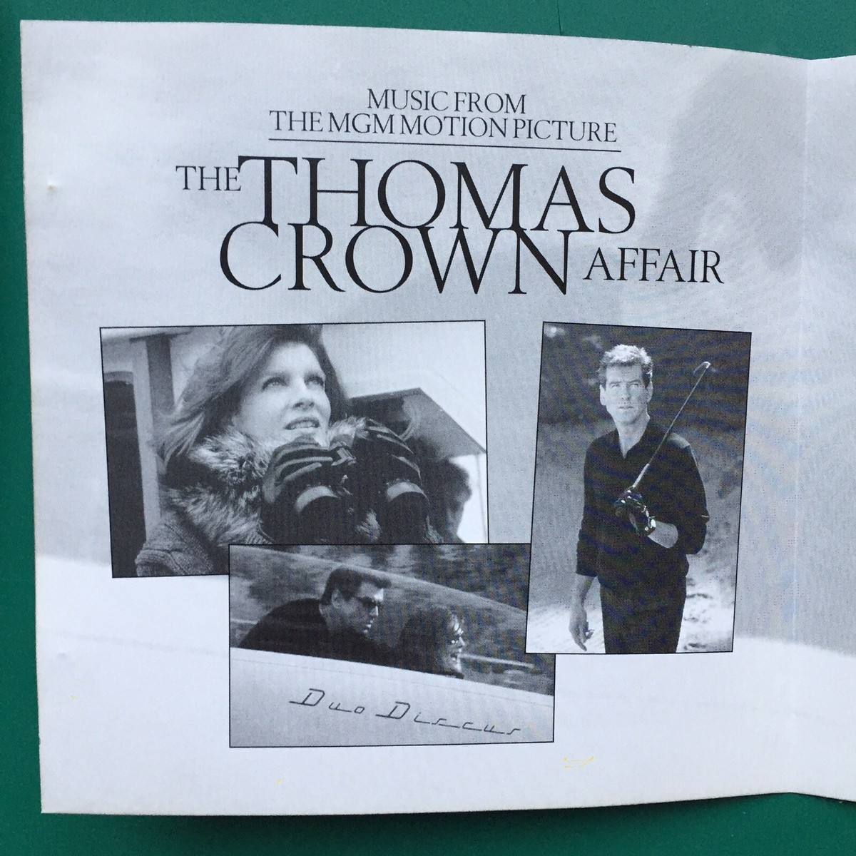 Bill Conti THOMAS CROWN AFFAIR Film Soundtrack CD Pierce Brosnan