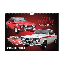 Fast Fords Escort Mexico photo calendar 2027/28 personalised Choose Start