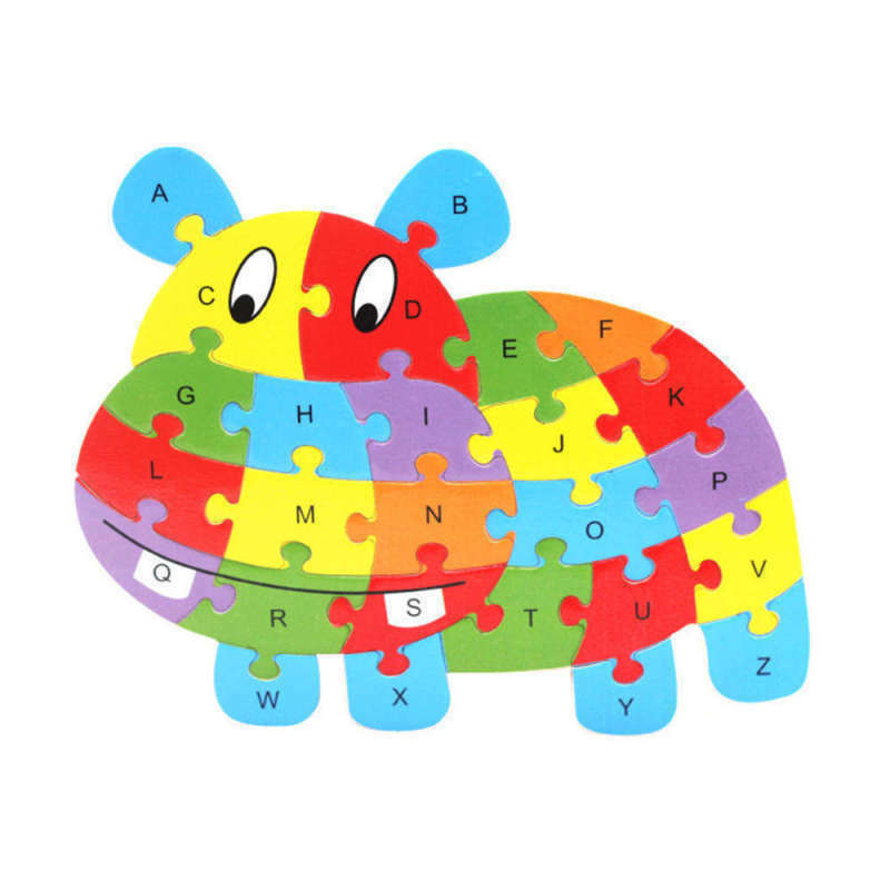 elephant alphabet puzzle