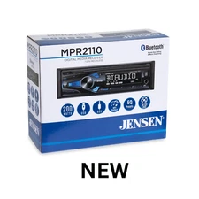Jensen MPR2110 Single Din Mechless Receiver