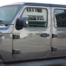 Matt Black Door Hinge Cover Trim Accessories For Jeep Wrangler Jl Jt 2018 4door Matt Black Door Hinge Cover Trim Accessories For Jeep Wrangler Jl Jt 2018 4door