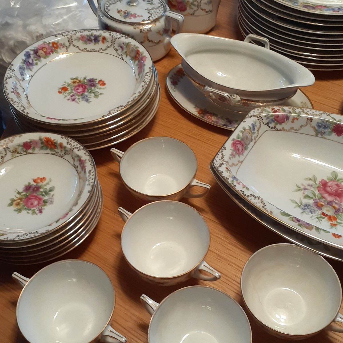 【関税/送料込】★Lack of color★ パルマフェドラ★ Rare Rosenthal Selb dinnerware set Bavaria China Full