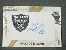 Rolando McClain 2010 Rookies Stars Longevity Autograph Patch (185/201) Raiders