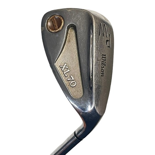Vintage Wilson XL70 Pitching Wedge PW Steel Shaft R Flex R/H - Picture 2 of 12